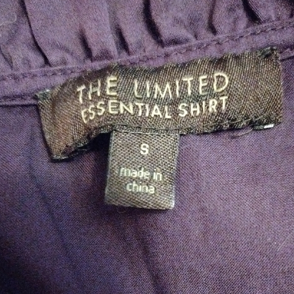 Women's Burgundy Short Sleeve Top - Picture 2 of 10